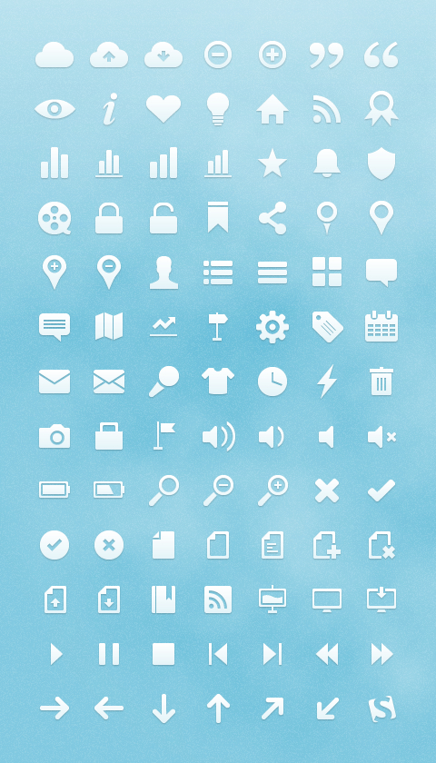 Free Icons for web designers